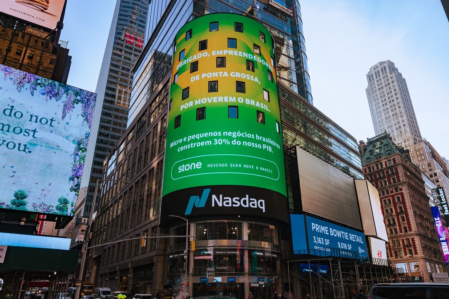 Ponta Grossa na Times Square - foto: Christopher Galluzzo