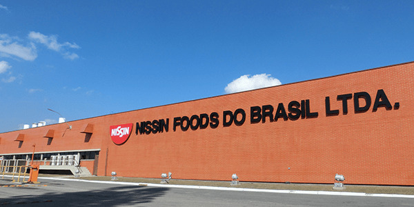 Foto da NIssin, que fala sobre fábrica em Ponta Grossa