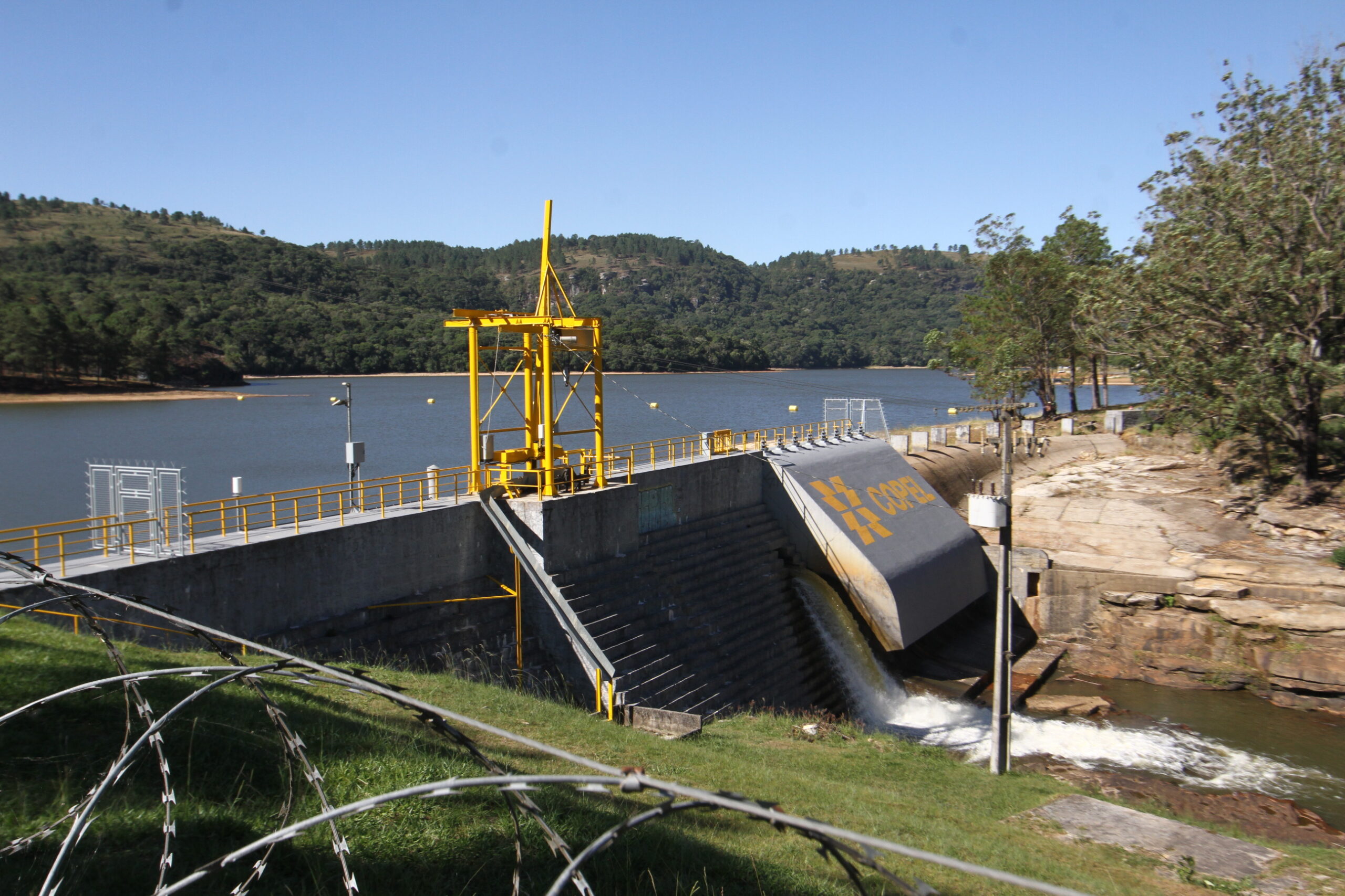 Foto da Represa de Alagados, em Ponta Grossa