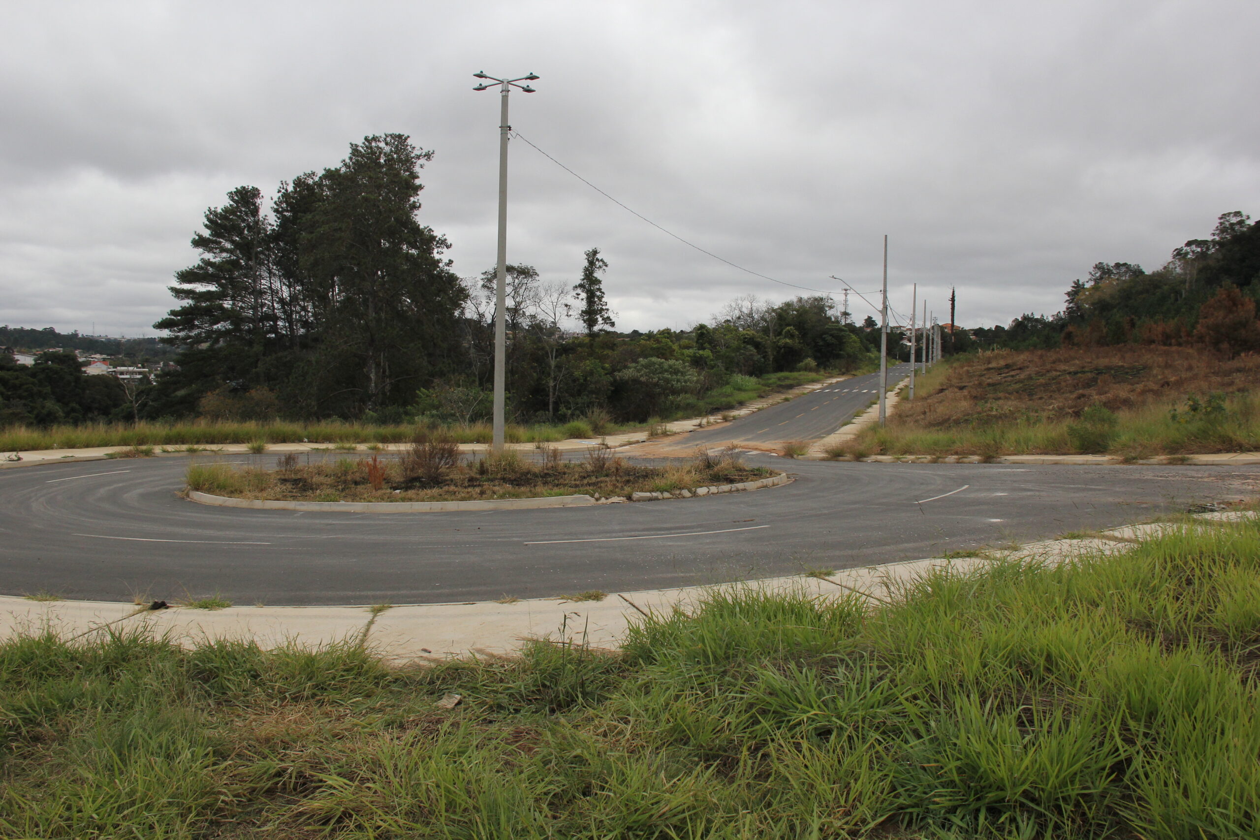 Foto da área destinada ao Parque Ecotecnológico de PG