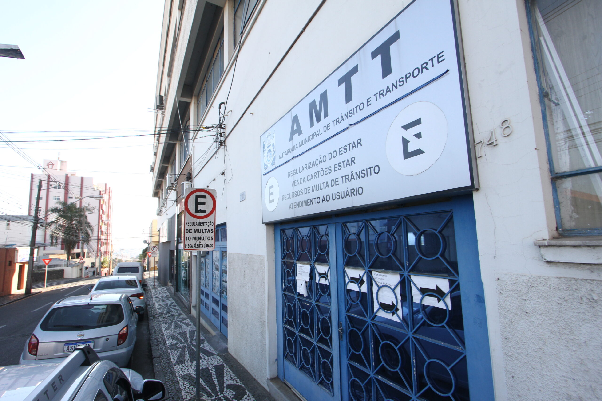 Sede da AMTT em Ponta Grossa