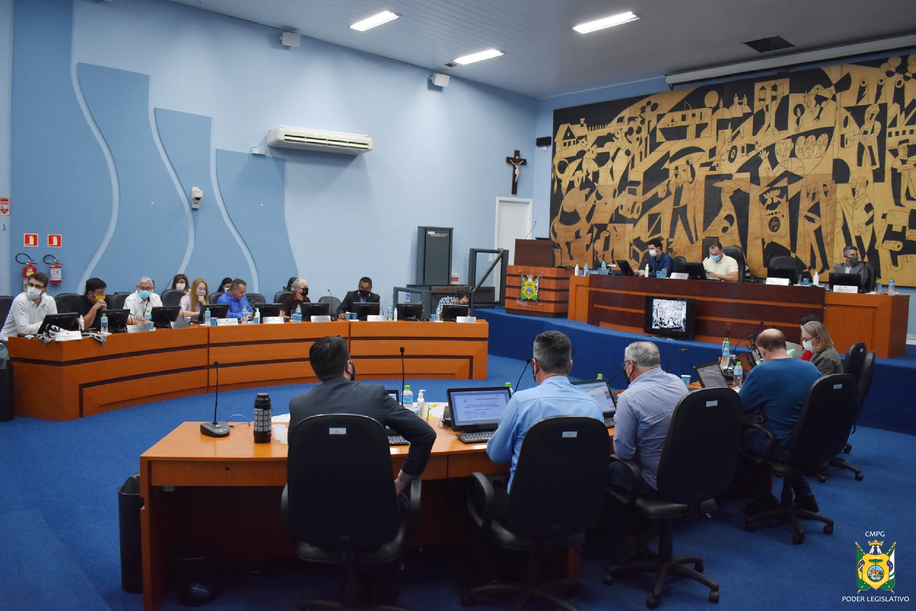 Sessão da Câmara de Vereadores de Ponta Grossa