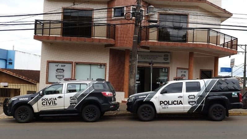 sede da 18ª Subdivisão Policial em Telêmaco Borba