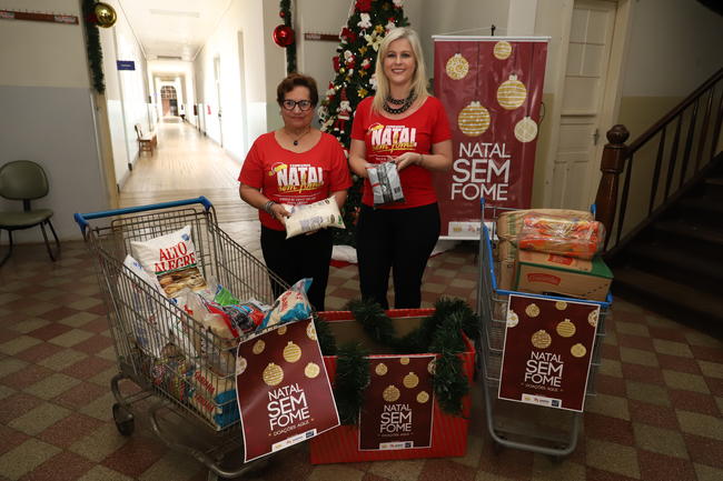 Natal sem Fome: alimentos arrecadados vão compor cestas