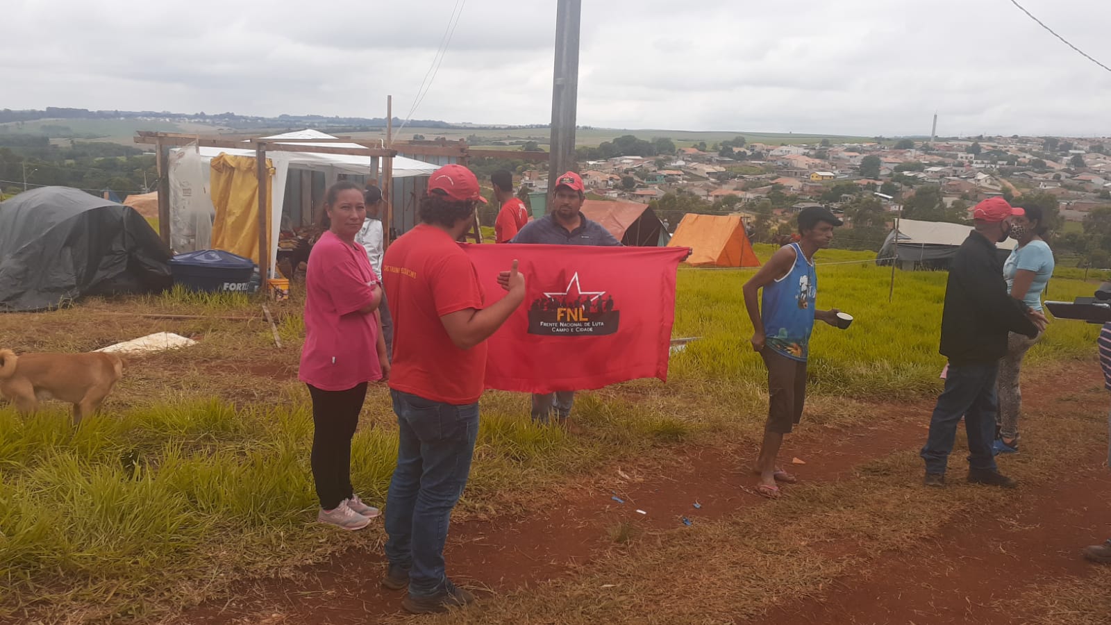 ocupação em terreno do Andorinhas