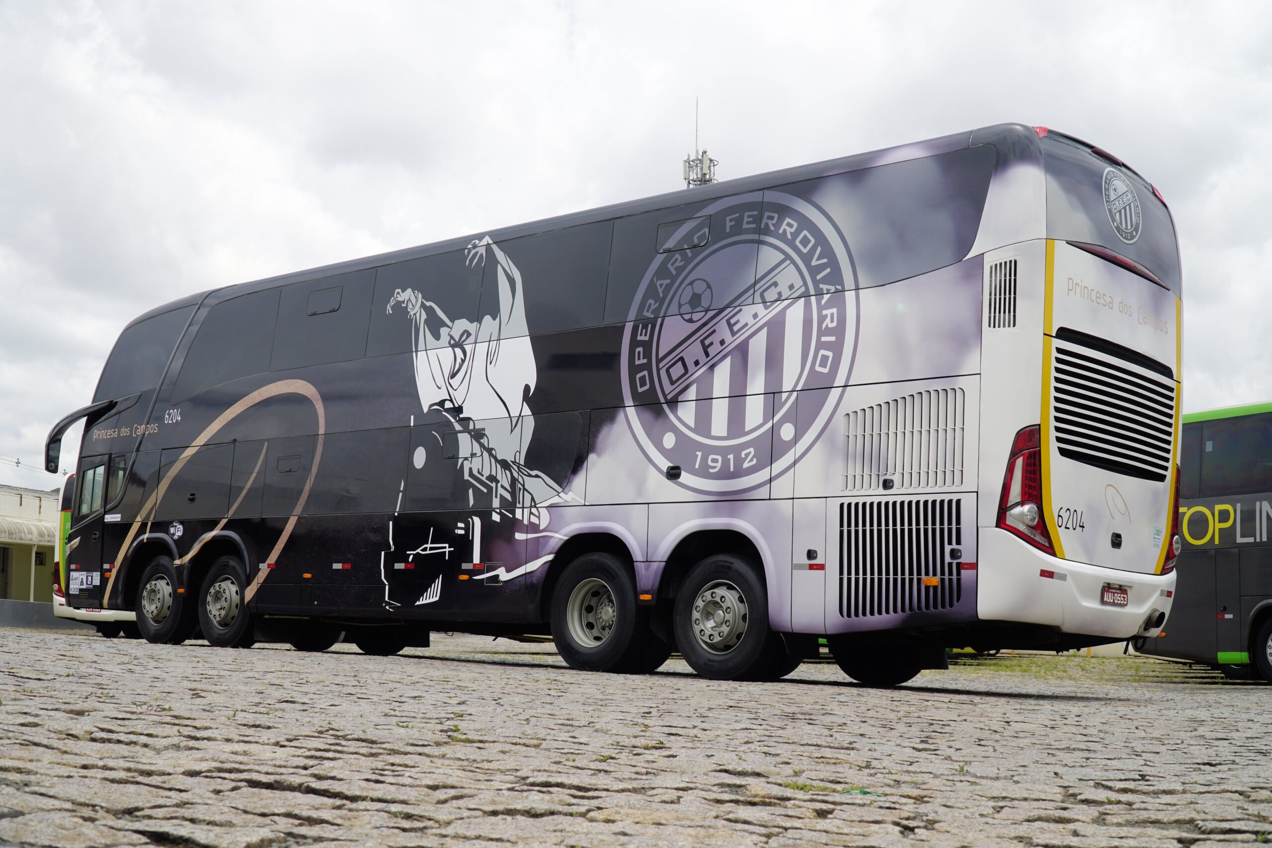 Novo ônibus do Operário Ferroviário