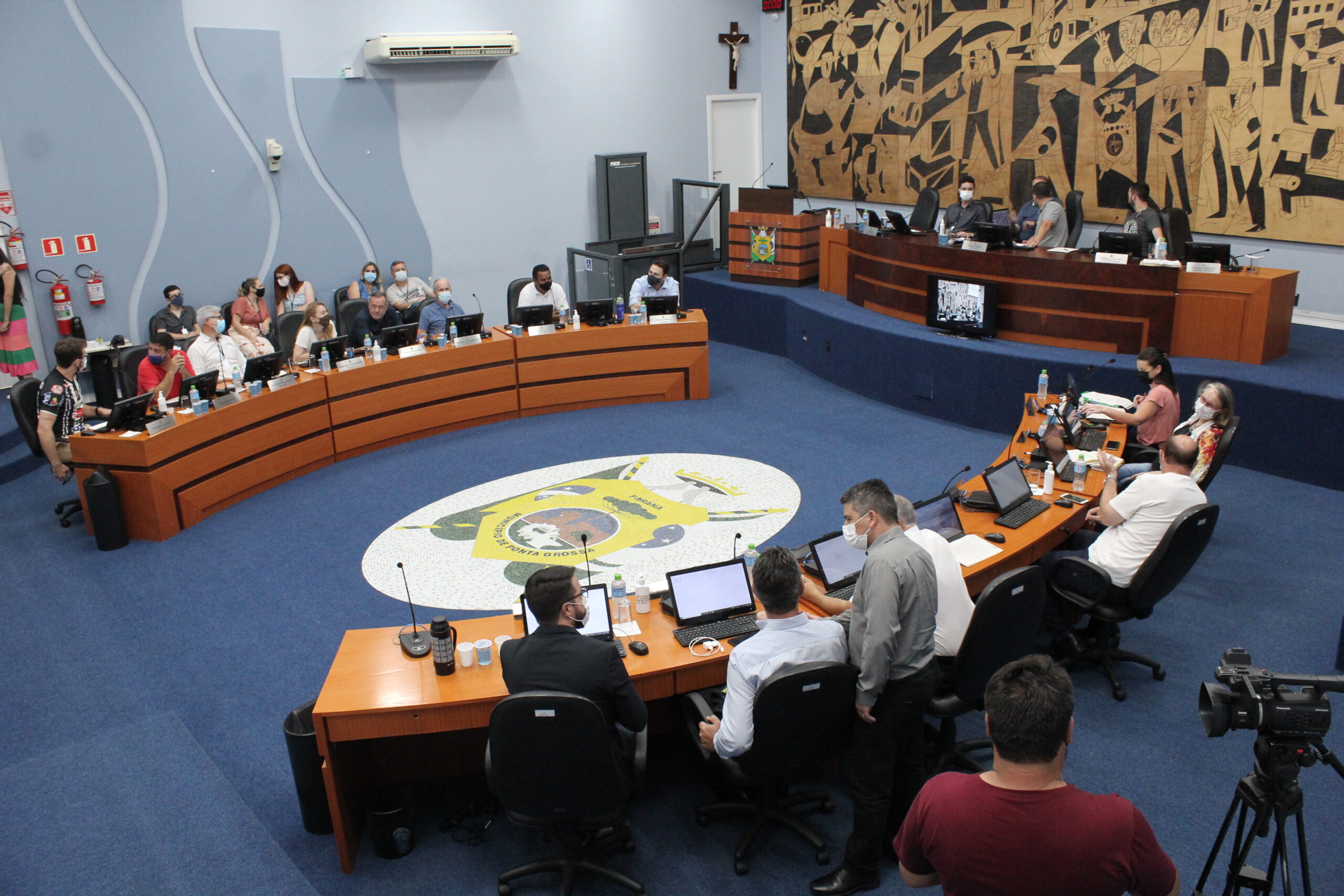 Plenário da Câmara de Vereadores de Ponta Grossa