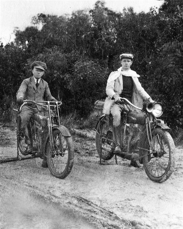 Afonso Lange e Ricardo Wagner em 1923