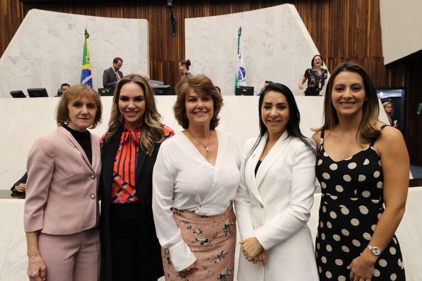 Deputadas da Assembleia Legislativa do Paraná