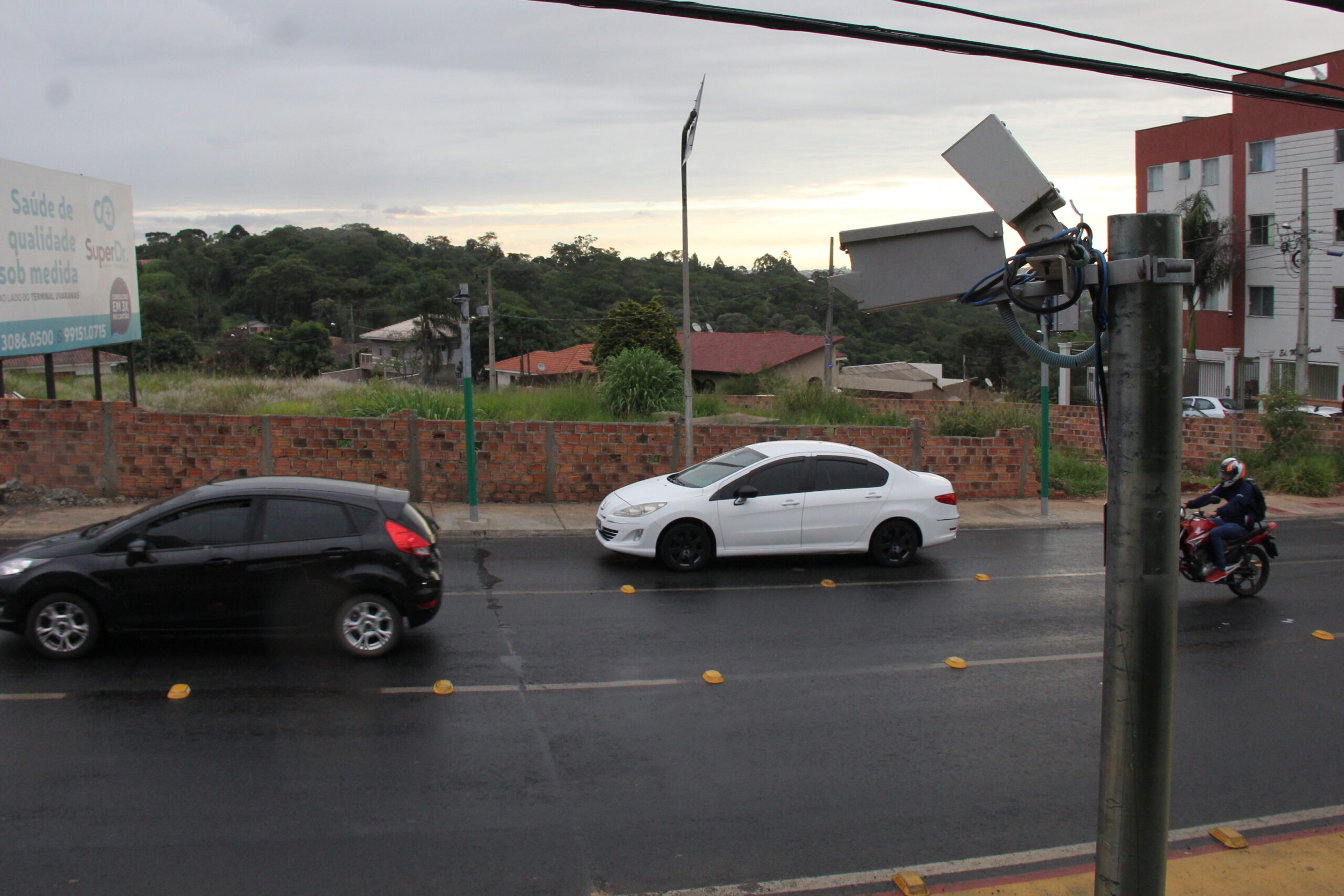 Radar em rua de Ponta Grossa