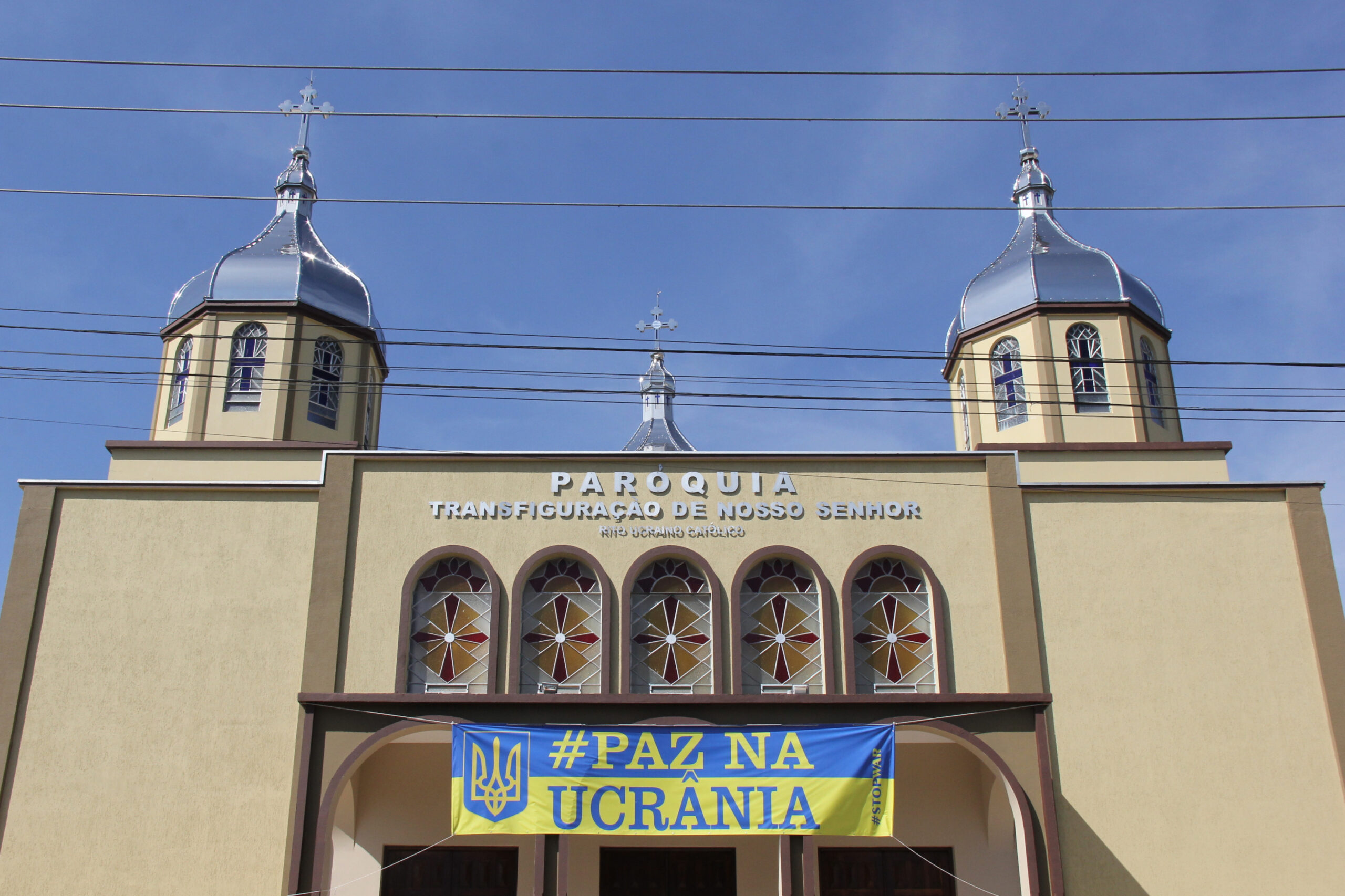 Foto da Igreja Ucraniana de Ponta Grossa