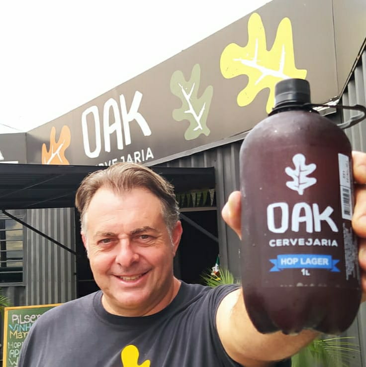 Foto de Ricardo Carvalho, da cervejaria Oak Bier