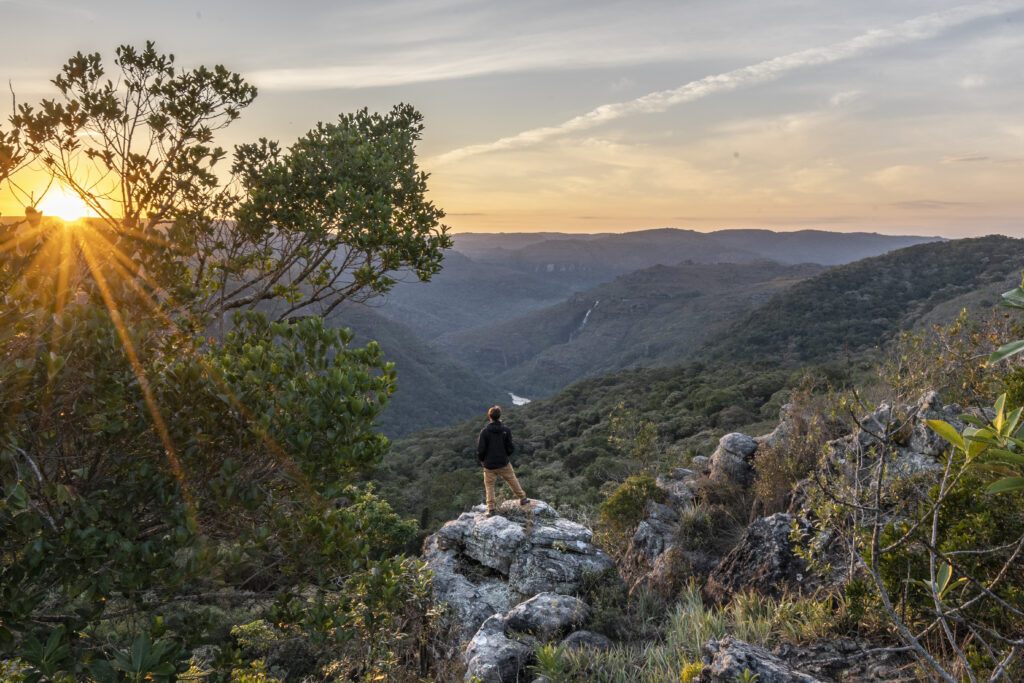 Imagem natural dos Campos Gerais