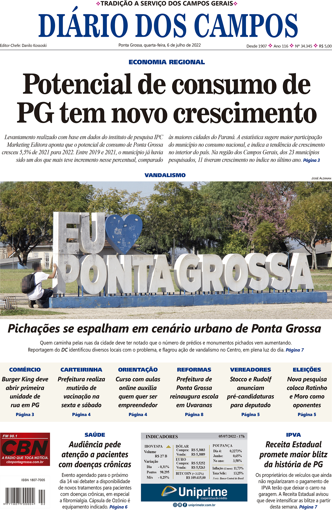 Capa 5 julho 2022