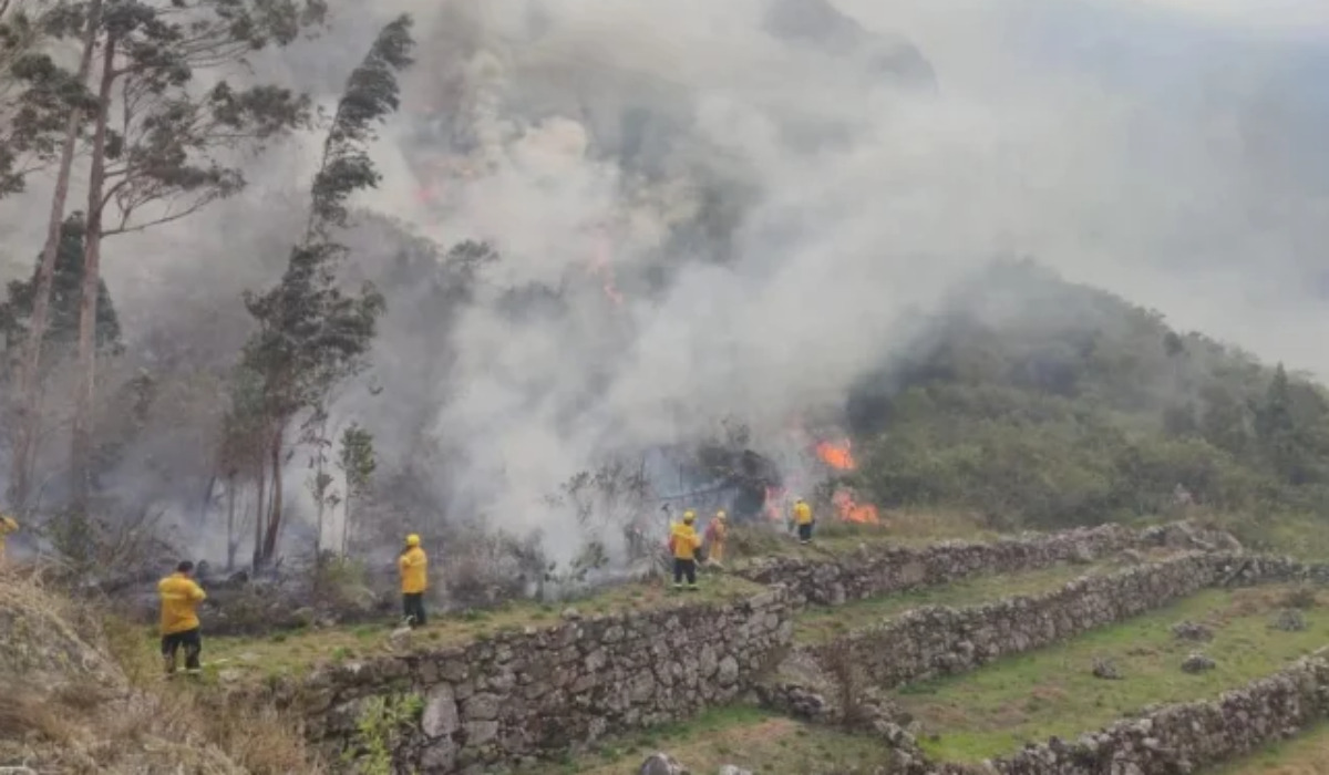 incêndio machu picchu