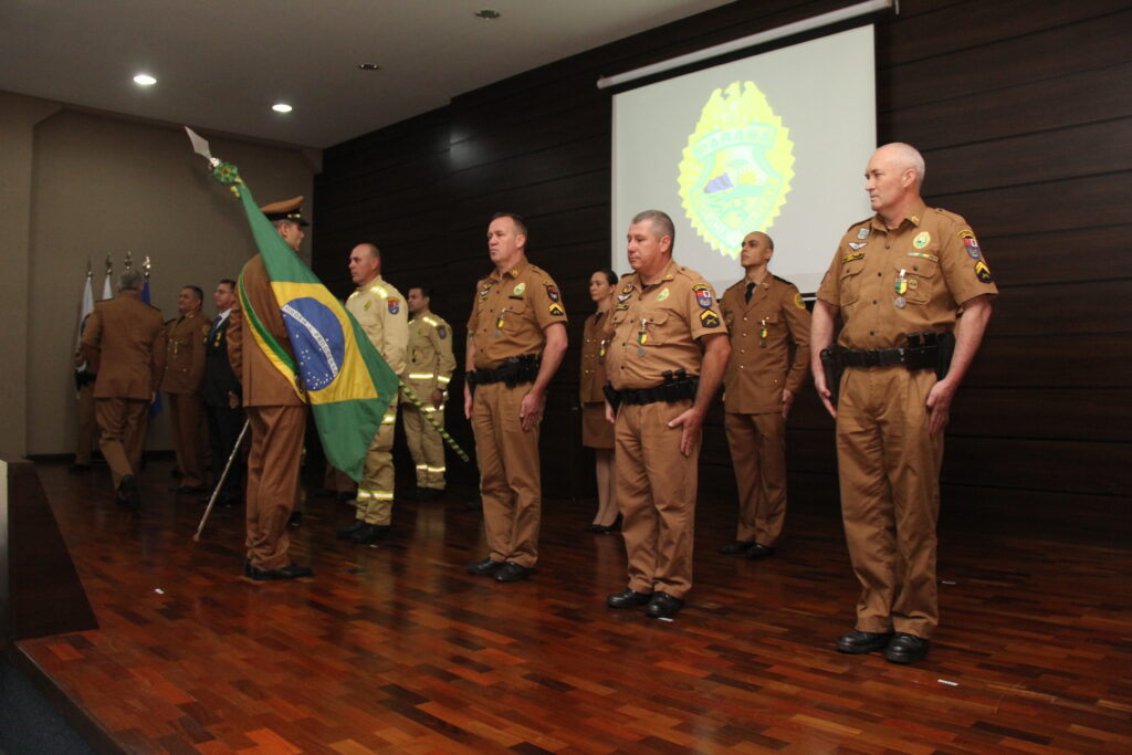 Solenidade marca 168 anos da Polícia Militar no Paraná 