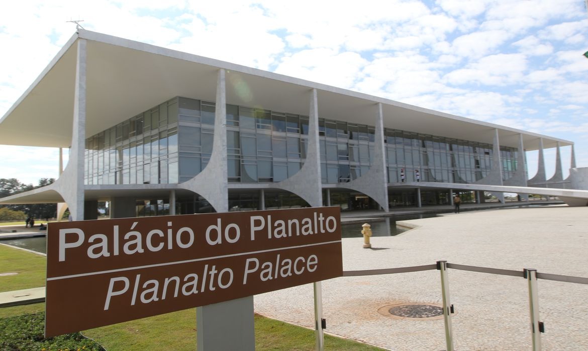 Foto do palácio do planalto, que ilustra a pesquisa para a presidência