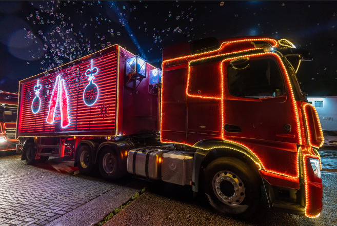 Caravana de Natal Coca Cola veja o trajeto em Ponta Grossa dcmais