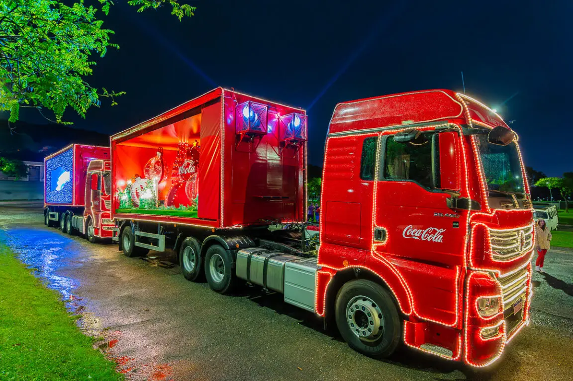 Caravana de Natal da Coca Cola passar por PG nesta sexta 22