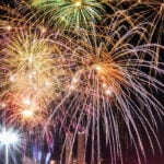 fogos de artifício sem estampido
