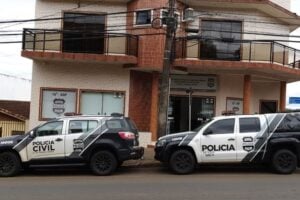 sede da 18ª Subdivisão Policial em Telêmaco Borba