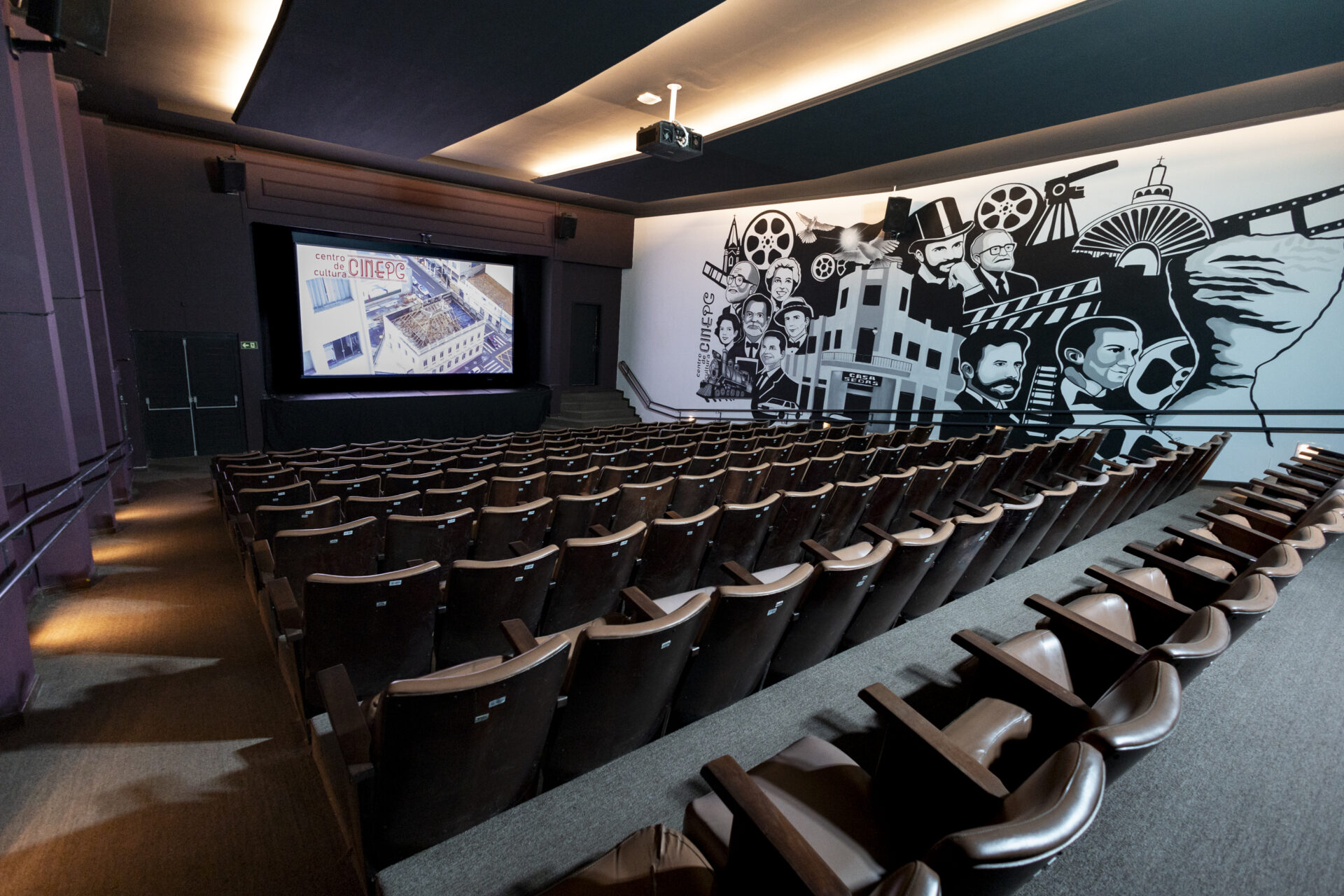 Auditório do Centro de Cultura vira CinePG