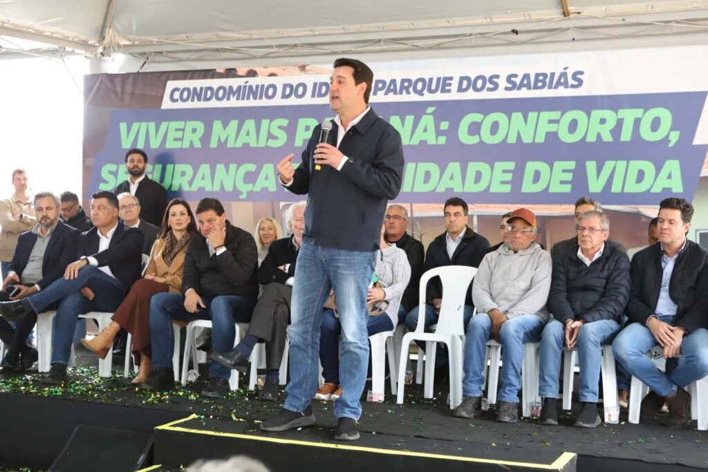 Entrega do Condomínio do Idoso, em Ponta Grossa