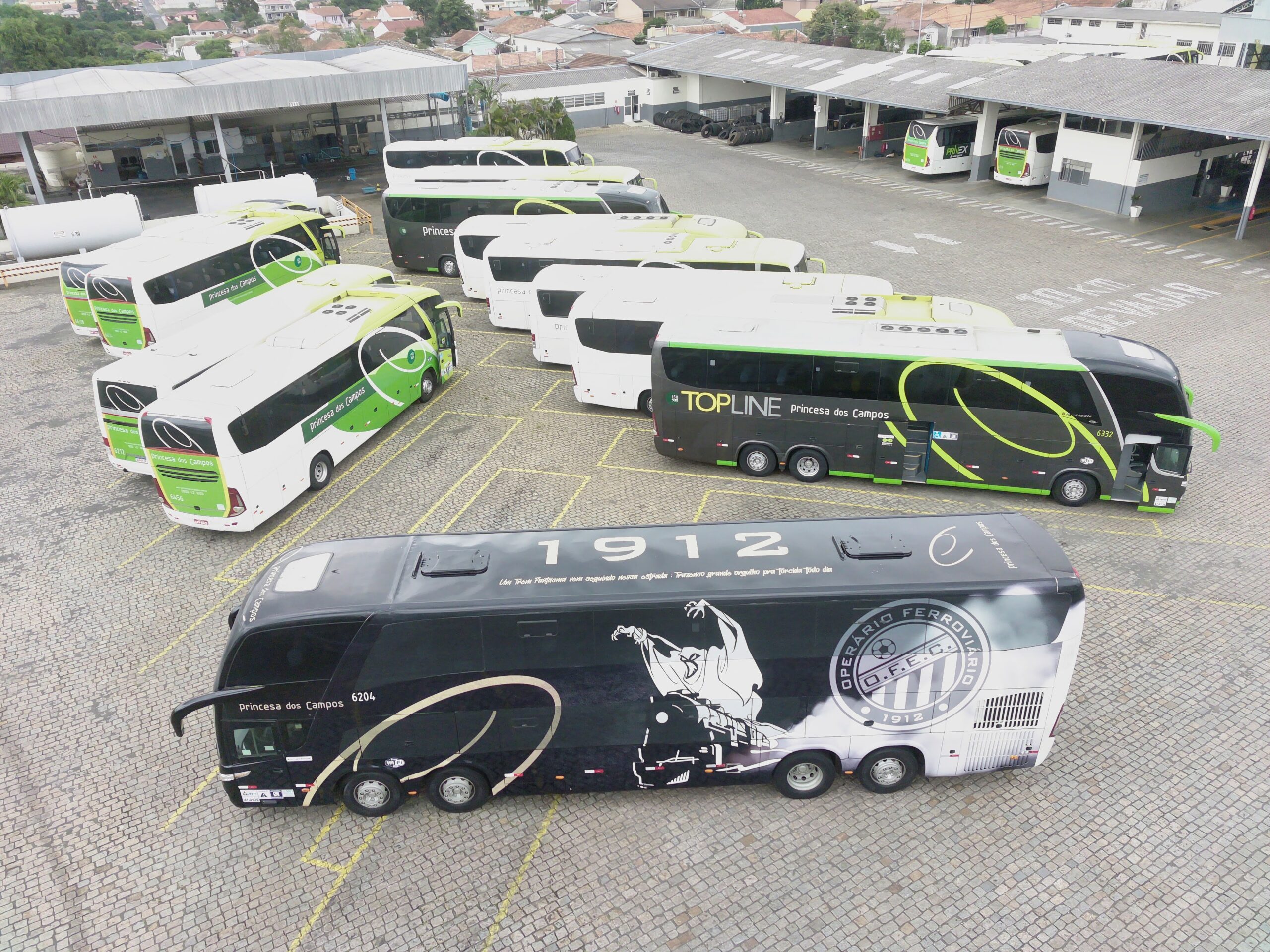 Novo ônibus do Operário Ferroviário