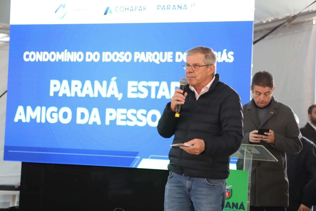Entrega do Condomínio do Idoso, em Ponta Grossa