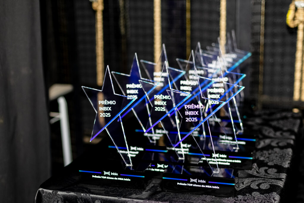 Troféus do Prêmio Inbix 2025
