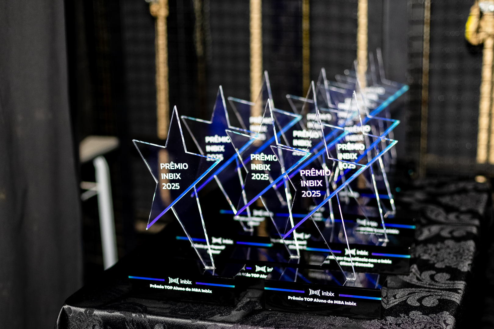 Troféus do Prêmio Inbix 2025