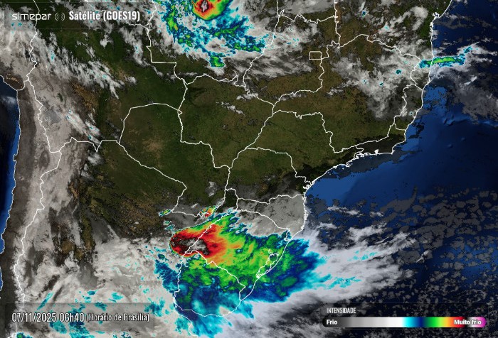 Mapa tempo