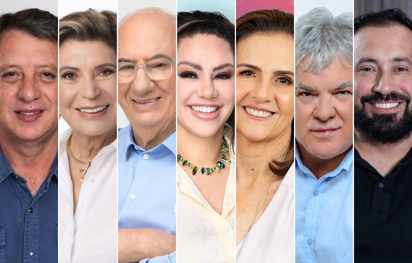 Gerson Nunes, Elizabeth Schmidt, Reinaldo Cardoso, Dayane Sovinski, Rita Araújo, Altamir Sanson e Henrique Carneiro