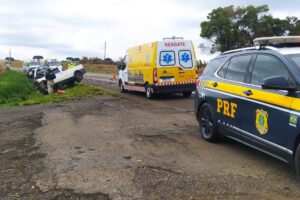 Motorista da Strada morreu no acidente, em Ipiranga