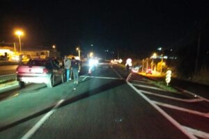 Atropelamento de pedestre na PR-151, em Castro