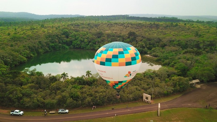 Balonismo no Parque Vilha Velha