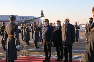 Foto de Jair Bolsonaro na Rússia