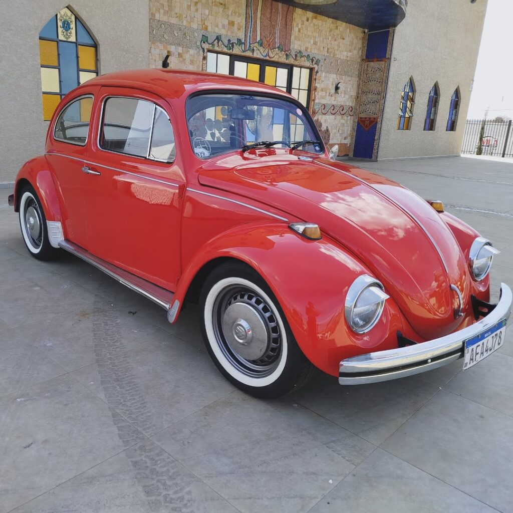 Fusca 1972 será rifado por paróquia de Castro