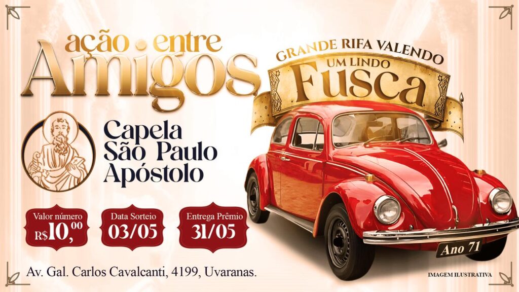Fusca dos Arautos do Evangelho