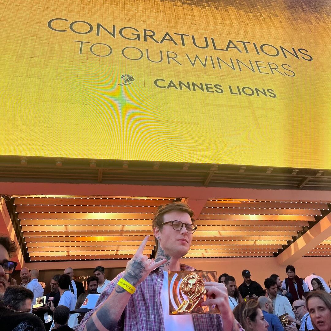 Publicitário de PG com Leão de Cannes