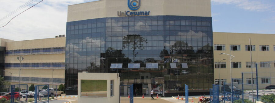 Fachada da faculdade Unicesumar de Ponta Grossa, que receberá evento ao estilo Ted Talks do curso de Publicidade.