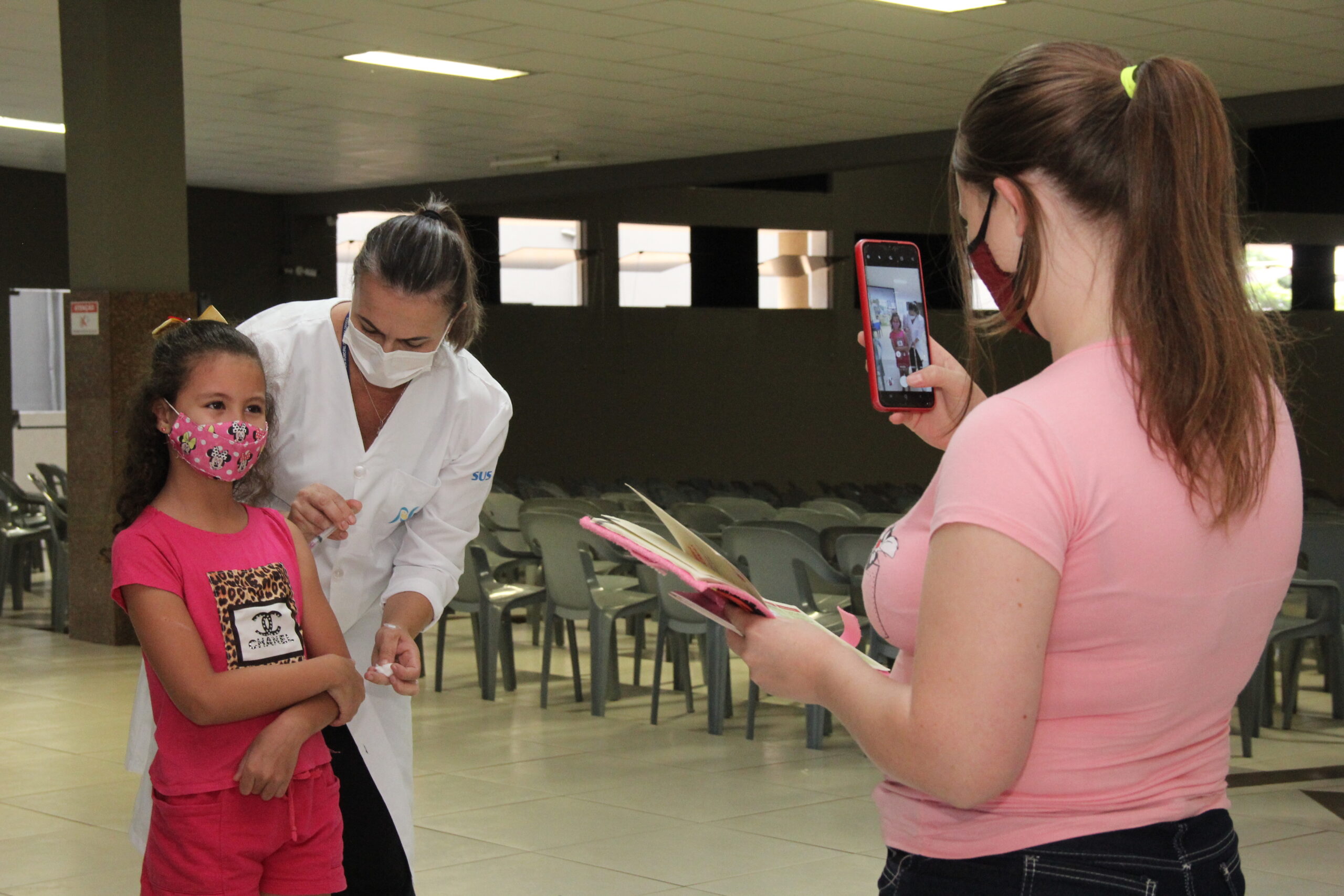 Vacinação crianças Ponta Grossa