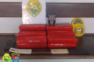 Homem deixa esposa com 10 quilos de maconha