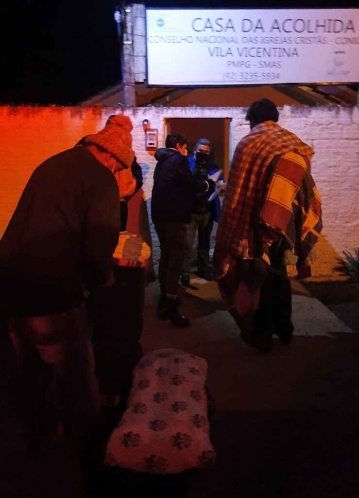 Ação moradores de rua