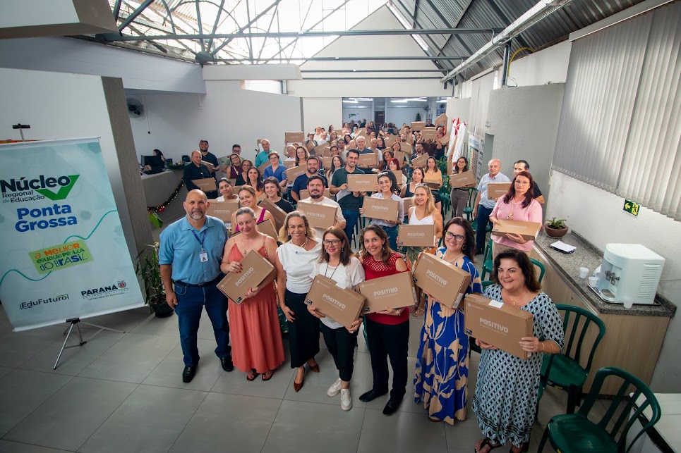 113 professores receberam Chromebooks