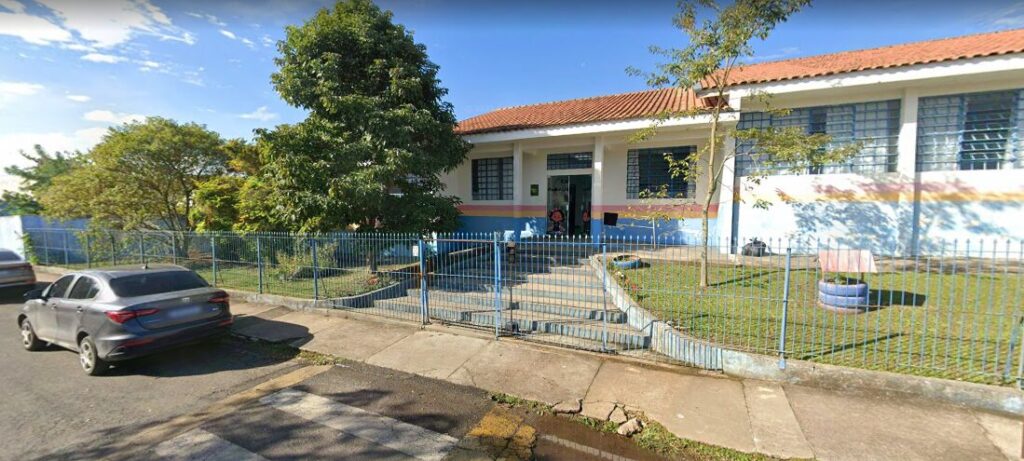 Fachada do CMEI Padre Lívio Donati