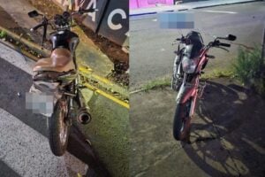 Motos colidiram em Telêmaco Borba