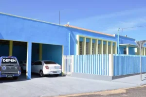 Fachada da cadeia de Jaguariaíva
