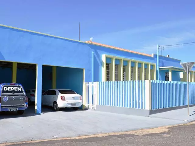 Fachada da cadeia de Jaguariaíva