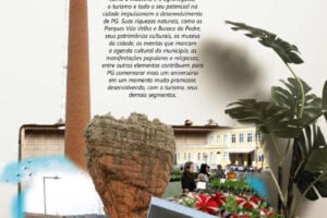 Capa do caderno especial de aniversário de 202 anos de Ponta Grossa